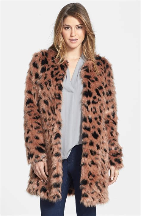 michael kors black and white faux fur coat|Michael Kors discount coats.